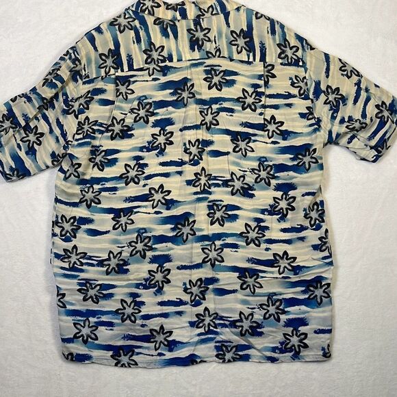 Pineapple connection Vintage Hawaiian short sleeve Button up Shirt - Mens Medium - Picture 5 of 5